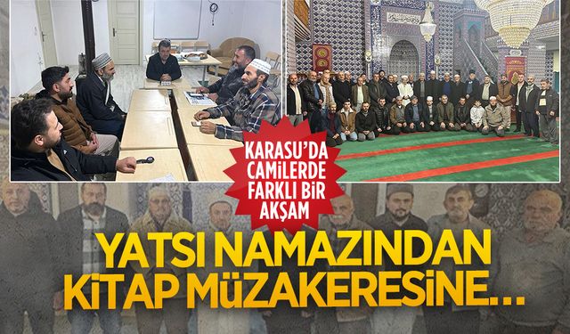 Karasu İlçe Müftülüğü manevi ve kültürel buluşmalarını sürdürüyor