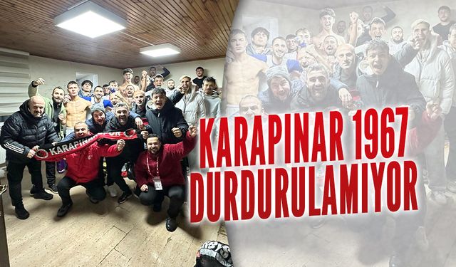 Karapınar 1967 durdurulamıyor