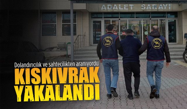 Karasu’da aranan şahıs, kıskıvrak yakalandı