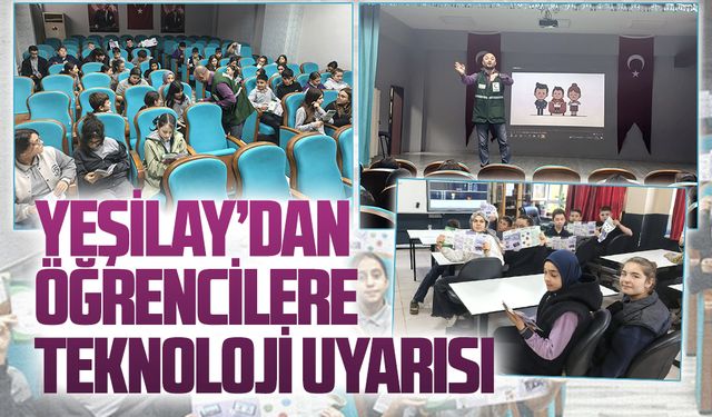 Yeşilay’dan Karapınar ve Adatepe’ye bilinçlendirme ziyareti