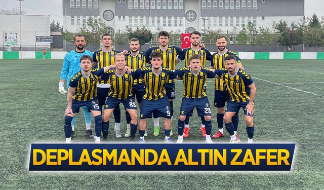 Deplasmanda altın zafer