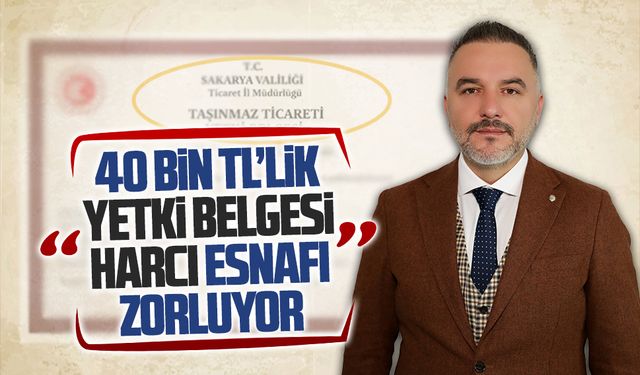 Meclis Üyesi Mithat Kandil’den 40 bin TL’lik yıllık harca tepki