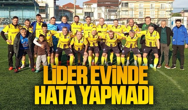 Lider evinde hata yapmadı