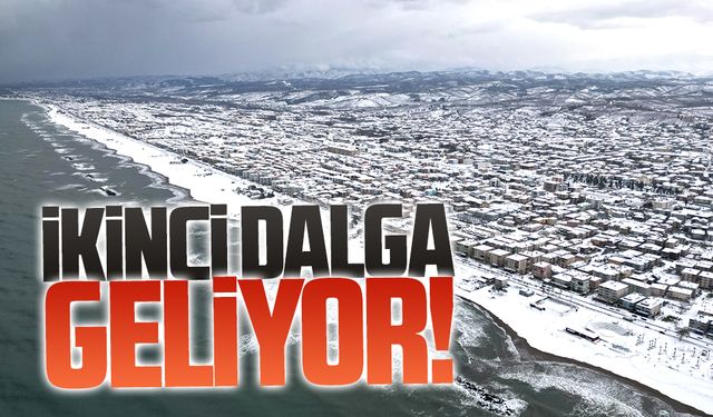 Karasu, ikinci kar dalgasının etkisi altında kalacak