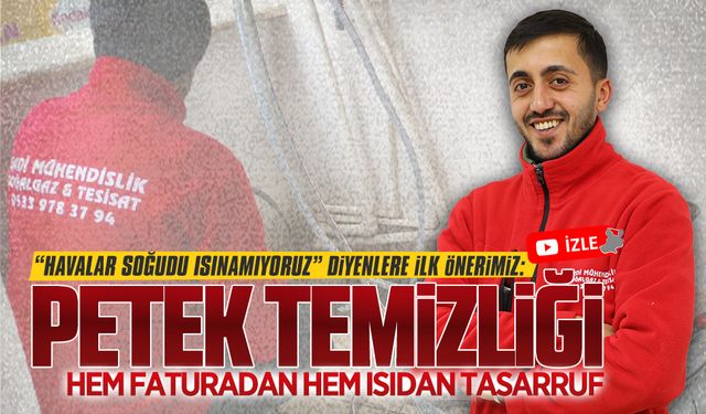 Petek temizliği ile ısı ve faturadan tasarruf sağlayın