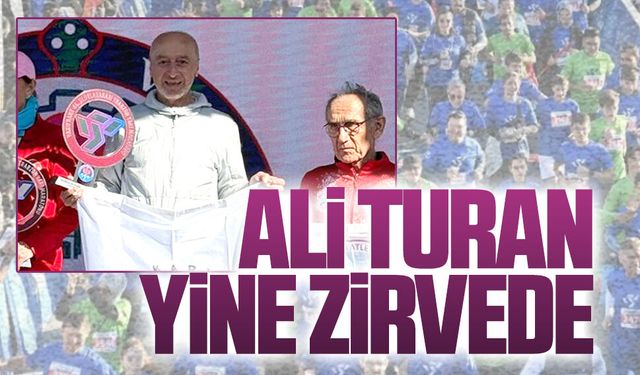 Ali Turan, Trabzon Yarı Maratonu’nda birinci oldu