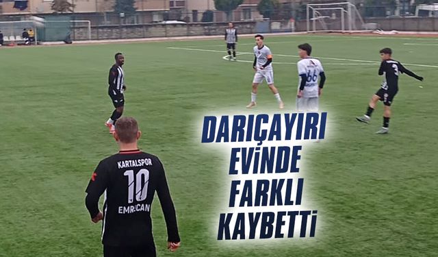 Darıçayırı evinde farklı kaybetti