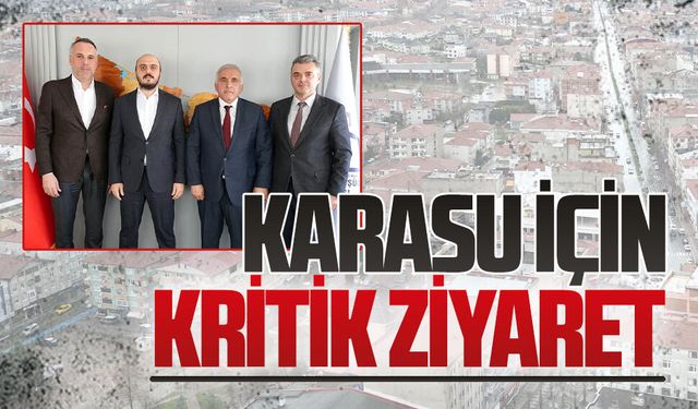 Başkan Sarı’dan Karasu için kentsel dönüşüm görüşmesi