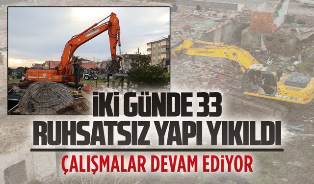 Karasu Belediyesi, sahil bandındaki yıkım sürecine ilişkin açıklamada bulundu