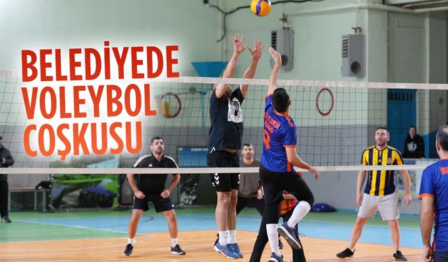 Karasu Belediyesi’nde voleybol coşkusu