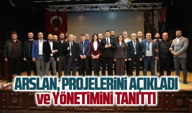 Esnaf Odası Başkan Adayı Levent Arslan, projelerini ve yönetimini tanıttı