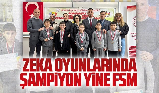 FSM İlkokulu, Akıl ve Zeka Oyunları’nda fark attı