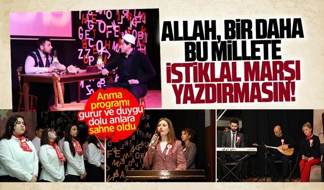 Karasu’da İstiklal Marşı’nın Kabulü’nün 105. yıl dönümü kutlandı