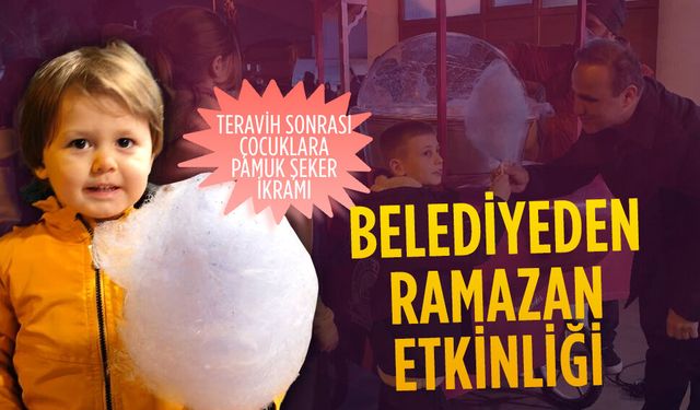 Karasu Belediyesi’nden çocuklara ramazan etkinliği