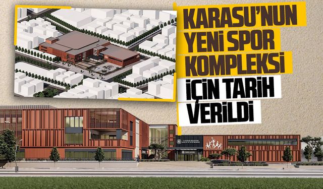 Karasu Belediyesi, Engelsiz Spor Kompleksi’nin ihale tarihini duyurdu