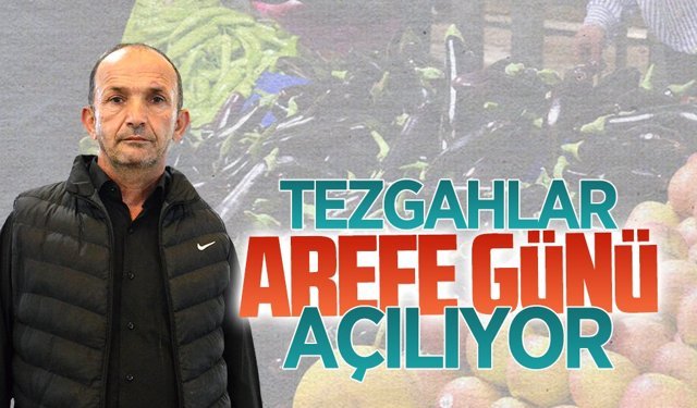 Karasu’da halk pazarı arefe günü hizmet verecek