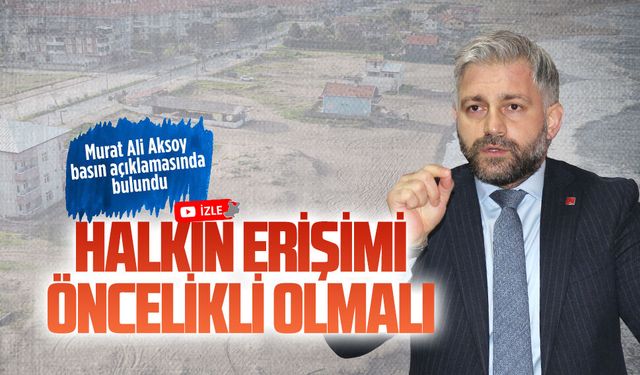 Saadet Partili Murat Ali Aksoy’dan basın açıklaması