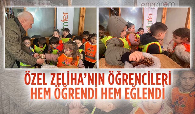 Özel Zeliha Anaokulu öğrencilerinden hem öğrenme hem eğlence dolu gezi