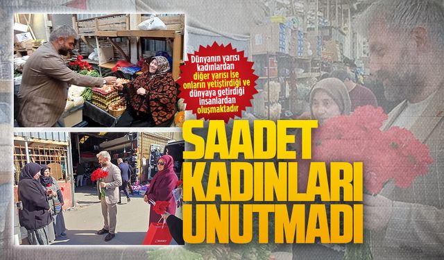 Saadet Partisi Karasu’dan 8 Mart ziyareti