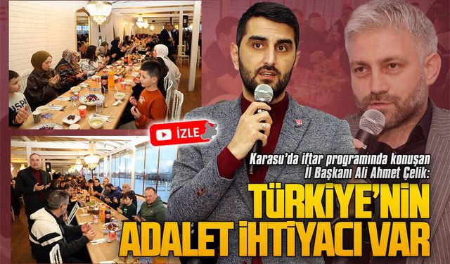 Saadet Partisi’nden siyasi parti temsilcilerinin de yer aldığı yoğun katılımlı iftar programı