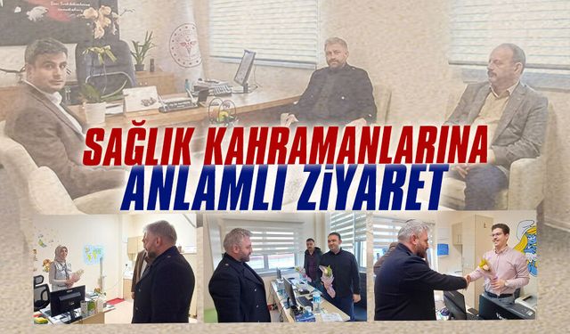 Saadet Partisi’nden Tıp Bayramı nedeniyle sağlık çalışanlarına anlamlı ziyaret