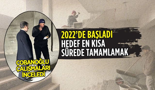 Yalı’da 100 yataklı Kur’an Kursu inşaatı sürüyor