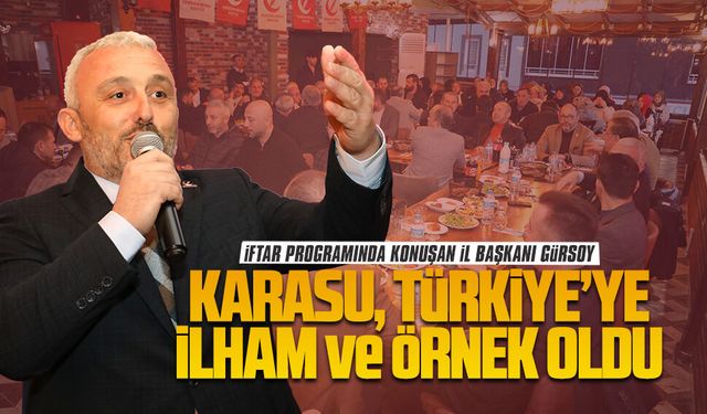 Hüseyin Gürsoy: Karasu, Türkiye genelinde ilk sırada