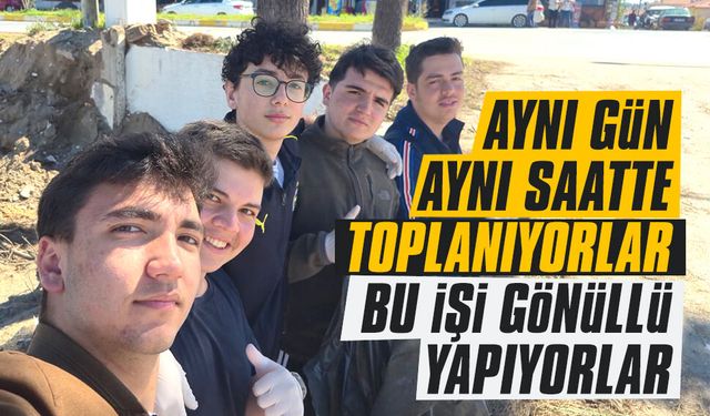 Atatürk Anadolu Lisesi öğrencilerinin tekdire şayan hassasiyeti