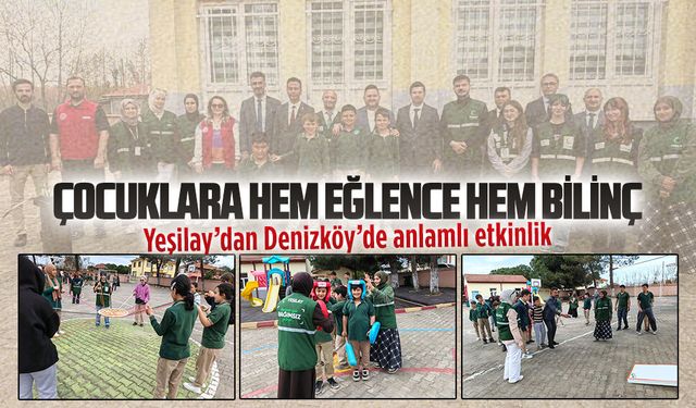 Yeşilay’dan Denizköy’de anlamlı etkinlik