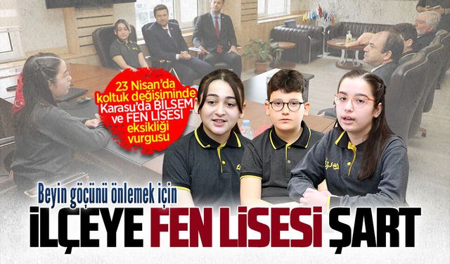 Kaymakamlıkta geleneksel koltuk değişiminde fen lisesi vurgusu