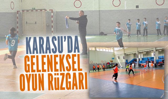 Karasu’da Geleneksel Çocuk Oyunları Şenliği tamamlandı