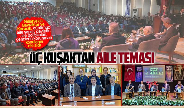 Şehit Üsteğmen İbrahim Abanoz Anadolu Lisesi’nde üç kuşaktan aile teması