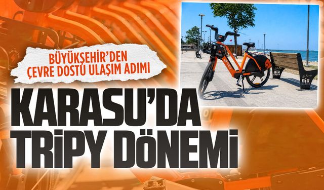 Sakarya Büyükşehir’den Karasu sahiline bisiklet hamlesi
