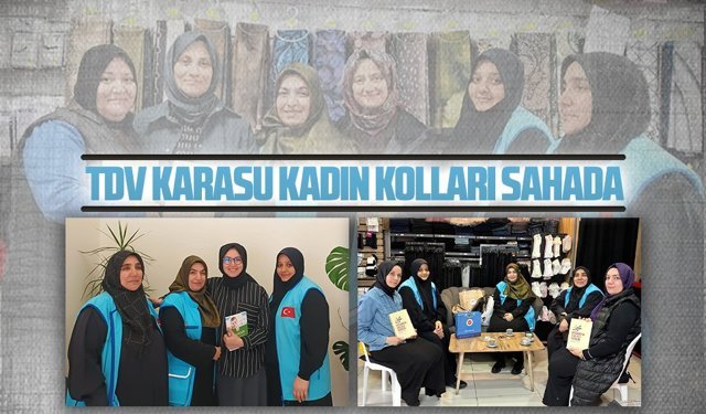 TDV Karasu Kadın Kolları ilçe esnafını ziyaret etti