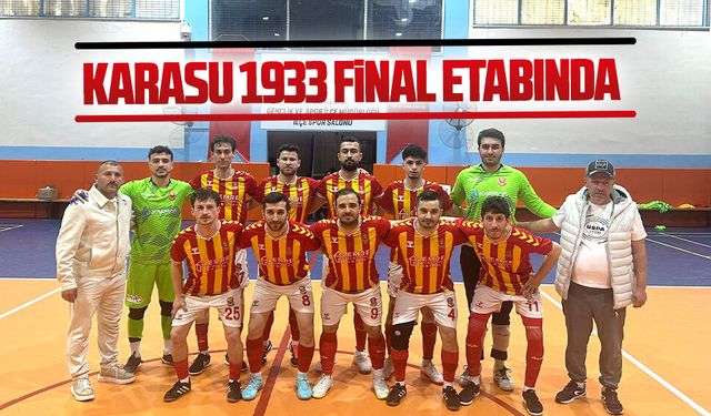 Karasu 1933 final etabında