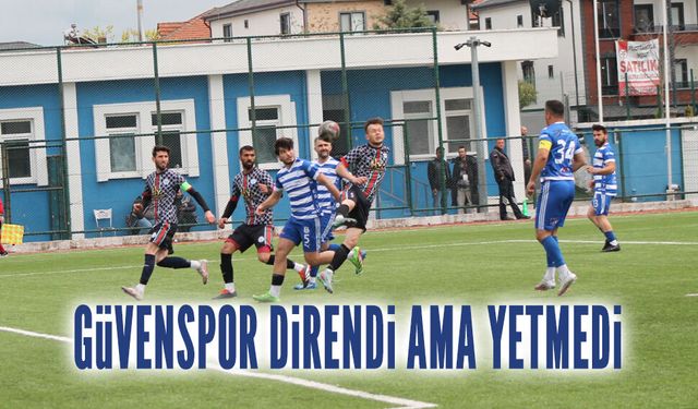 Güvenspor direndi ama yetmedi