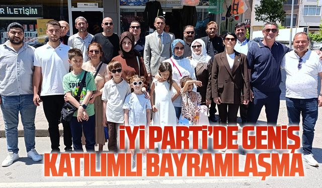 İYİ Parti’de geniş katılımlı bayramlaşma