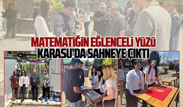 Atatürk Anadolu Lisesi’nde formüllerin dışına çıkan matematik şenliği