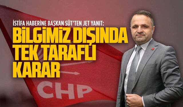 Karakaş’ın istifasına Süt’ten yanıt: Doğru bulmuyor, kabul etmiyoruz!
