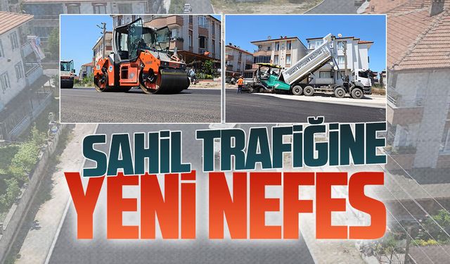 Büyükşehir Karasu'da sahil trafiğini rahatlatacak projeyi hayata geçiriyor