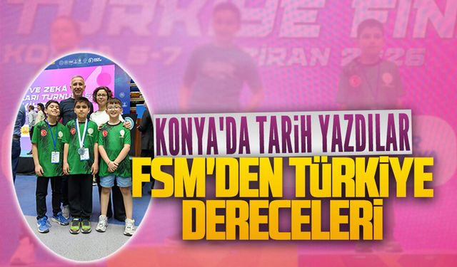 FSM İlkokulu öğrencileri Konya’dan başarıyla döndü