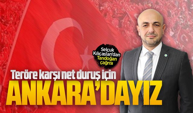 Selçuk Kılıçaslan’dan Tandoğan çağrısı