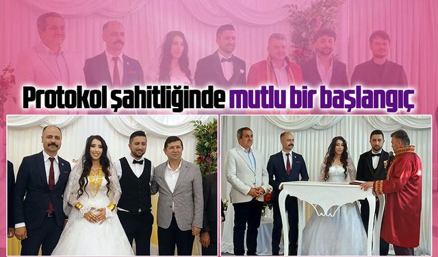 Hacire ve Hüseyin evliler kervanına katıldı