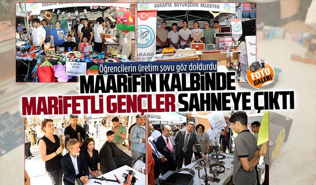 Karasu’da eğitim ve meslek sergisi yoğun ilgi gördü
