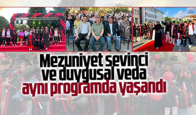 Karasu Namık Kemal İHO’da mezuniyet coşkusu