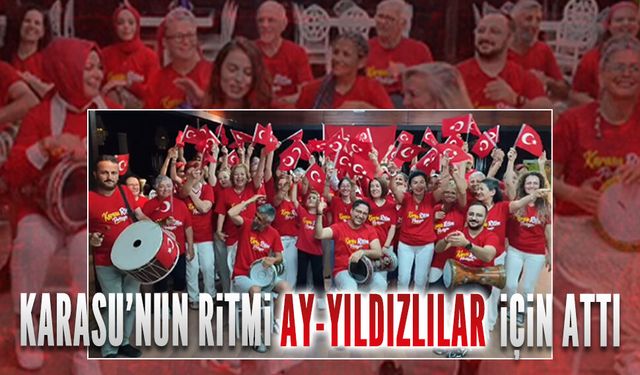 Karasu Ritim Perküsyon’dan, A Milli Takım’a destek