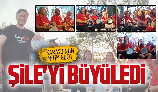 Şile'yi Karasu'nun ritim grubu salladı