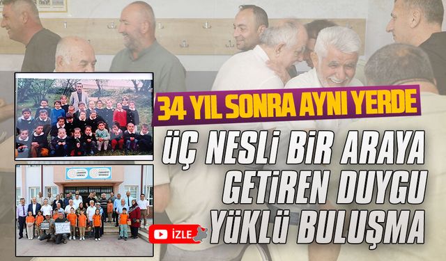 Karasu’da üç nesli bir araya getiren duygu yükü buluşma