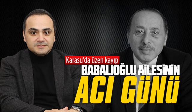 SASKİ Bölge Müdürü Ömer Babalıoğlu’nun acı kaybı