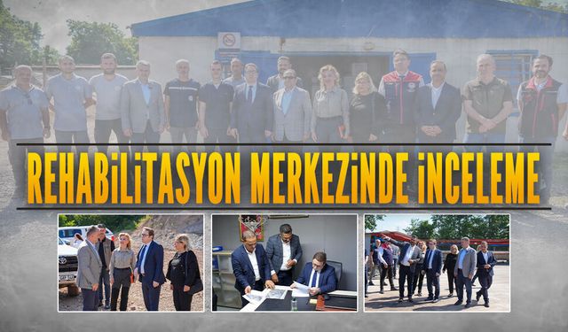 Karasu’da Hayvan Rehabilitasyon Merkezi incelendi